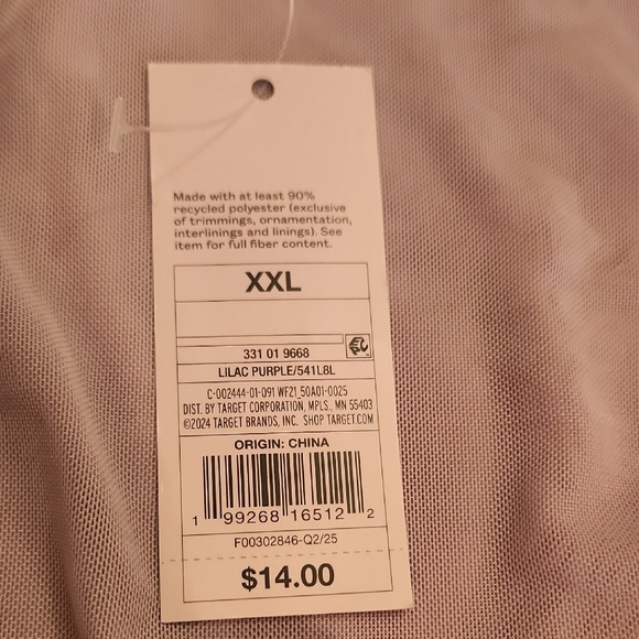 wild fable Lavender Ruffle-Trim Short Sleeve Top - Picture 3 of 7